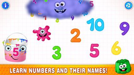 Screenshot 2: Learning numbers for kids!