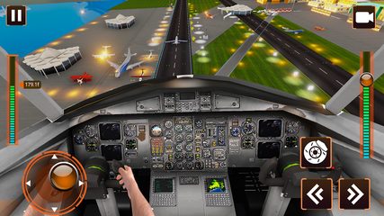 Captura 16: Simulador de Vuelo de Piloto de Avión