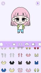 Captura 5: Creación de Personajes K-Pop Webtoon