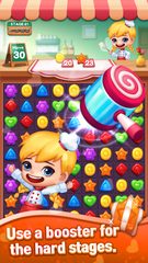 Скриншот 11: Сладкая игра 'Три в ряд' с конфетами