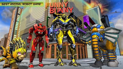 Screenshot 10: Elephant Vs Lion Robot Game