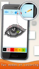 Captura 3: Juego de coloreado de arte pixel