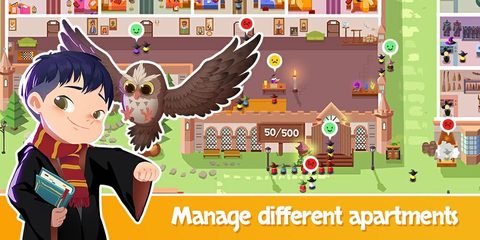 Screenshot 2: Idle Wizard School