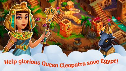 Screenshot 1: Invincible Cleopatra: Caesar's