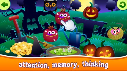 Скриншот 2: Смешные продукты! Обучающие игры для малышей