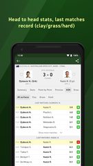 Captura 4: Resultados en Vivo de Tenis