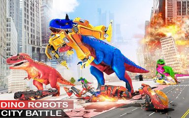 Screenshot 6: Police Truck Robot Game – Dino