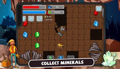 Captura 8: Máquina excavadora: excave y encuentre minerales