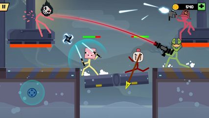 Captura 1: Stickman: Batalla de Guerreros de las Sombras
