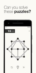 Screenshot 2: 1Line & dots. Puzzle game.