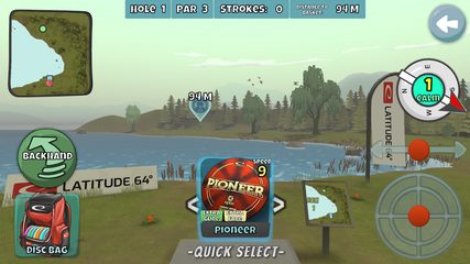 Captura 6: Valle del Disc Golf