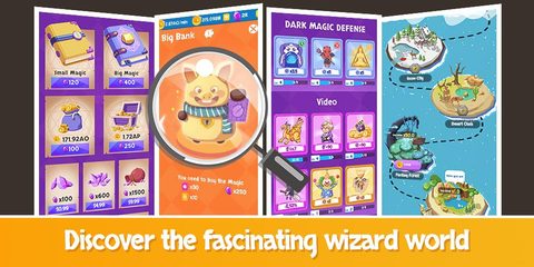 Screenshot 4: Idle Wizard School