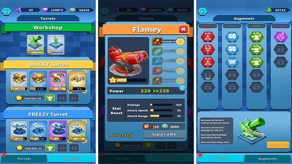 Screenshot 2: Turret Merge Defense