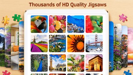 Screenshot 2: Jigsaw Puzzles Game for Adults