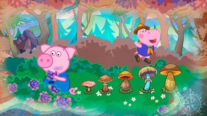 Screenshot 2: Scout adventures. Camping