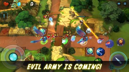 Screenshot 1: Ghost Town Defense