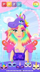 Captura 4: Salón de belleza mágico de unicornios