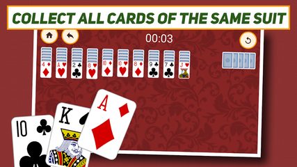 Скриншот 3: Пасьянс Spider Solitaire: Классика