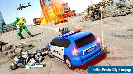 Screenshot 6: Police Robot Car Transform War
