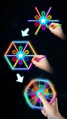 Captura 2: Dibuja el Spinner con el Dedo