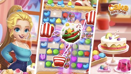 Screenshot 1: Cake Jam Drop