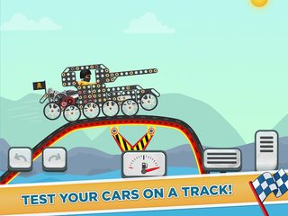 Captura 15: Juego de creación de vehículos y carreras para niños