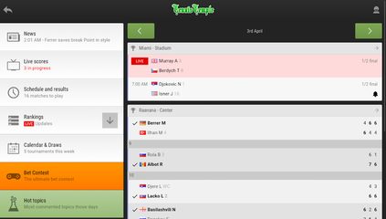 Screenshot 18: Tennis Temple - Live scores