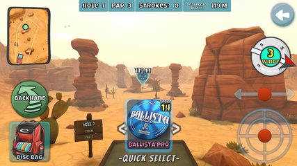 Captura 4: Valle del Disc Golf