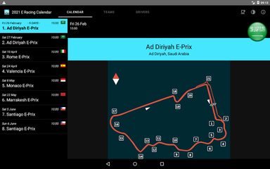 Screenshot 9: E Racing Calendar 2021