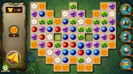 Screenshot 5: Match 3 Games - Forest Puzzle