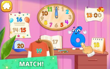 Captura 2: Numbers for kids - learn to count 123 games!