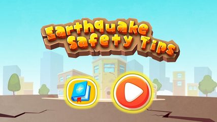 Captura 12: Héroe de BabyBus Town: consejos de seguridad ante terremotos para niños