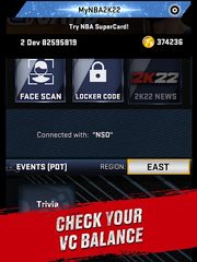 Captura 22: MyNBA2K22: Compañero
