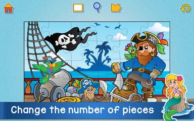 Screenshot 2: Kids Animals Jigsaw Puzzles