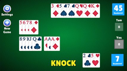 Screenshot 1: Gin Rummy