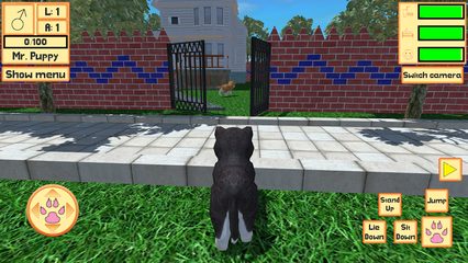 Captura 23: Cuidado de cachorro virtual 3D
