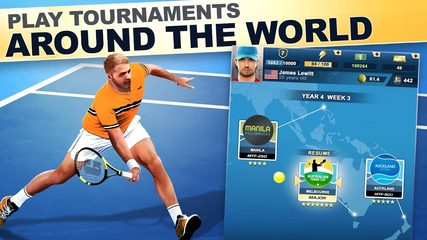 Captura 1: TOP SEED Tennis Manager 2022