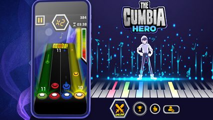 Captura 6: Juego de música y ritmo