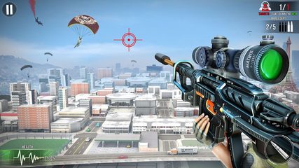 Captura 1: Francotirador: Misión FPS sin conexión