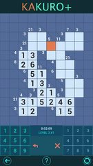 Screenshot 14: Kakuro Plus. Cross-Sums.