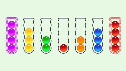 Screenshot 8: Bubble Sort Color Puzzle