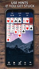 Captura 4: Experiencia de solitario clásico en tu teléfono