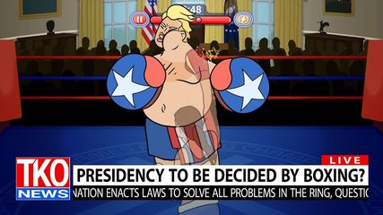 Captura 6: Election Year Knockout - 2020 Punch Out Boxing
