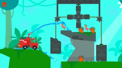 Screenshot 22: Dinosaur Fire Truck: for kids