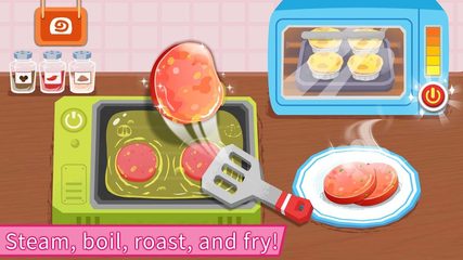 Screenshot 13: Baby Panda's Breakfast Cooking