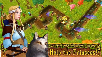 Screenshot 1: Fantasy Realm Tower Defense
