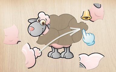 Screenshot 17: Animals Puzzle for Kids 🦁🐰🐬🐮🐶🐵