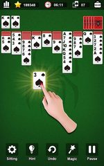 Скриншот 1: Пасьянс «Паук»