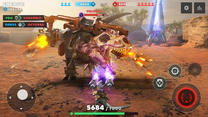 Captura 1: Aventura jurásica: Batalla de dinosaurios