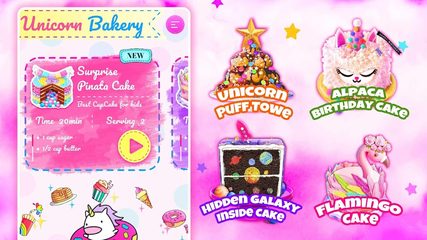 Screenshot 5: Unicorn Chef: Baking! Cooking Games for Girls